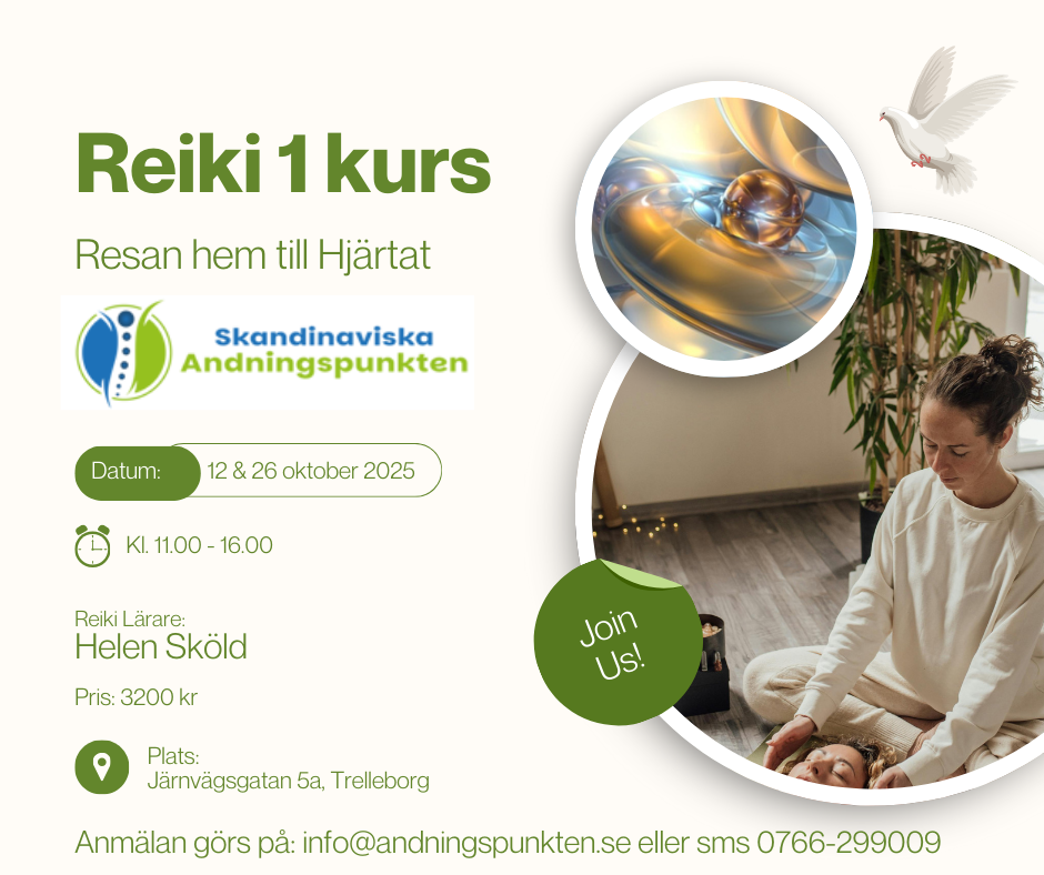 Reiki 1 kurs-oktober2025